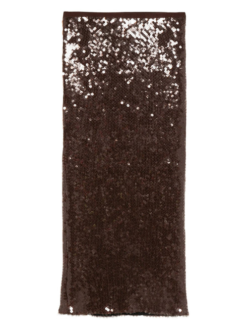 SEMICOUTURE SEQUIN SKIRT